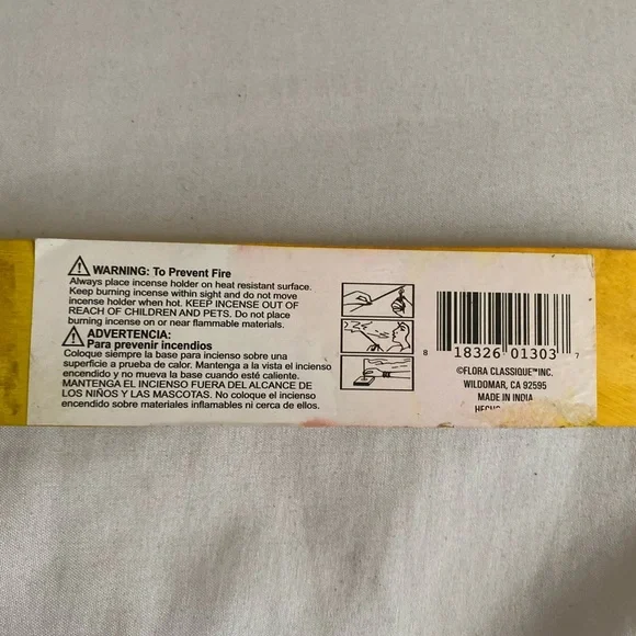 Bohemian • Yellow Incense Holder 💛 *FREE INCENSE INCLUDED IN PURCHASE* - Picture 6 of 6